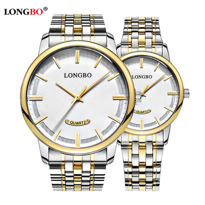 

Genuine business steel belt mens watch fashion simple waterproof quartz watch men 80032