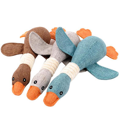 

Funny Pet Puppy Chew Squeaker Squeaky Plush Sound for Wild Goose Dog Toy