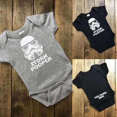 

Newborn Star Wars Baby Boy Girl Bodysuit Romper Jumpsuit Clothes Outfit 0-18M