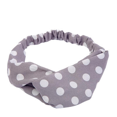 

Dot Print Hair Band Headwear Make Up Bath Shower Sport Yoga Headband Hairband