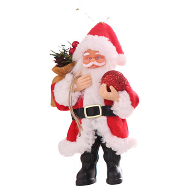 

Christmas Tree Hanging Santa Doll Plush Toy Pendant Party Window Closet Decor