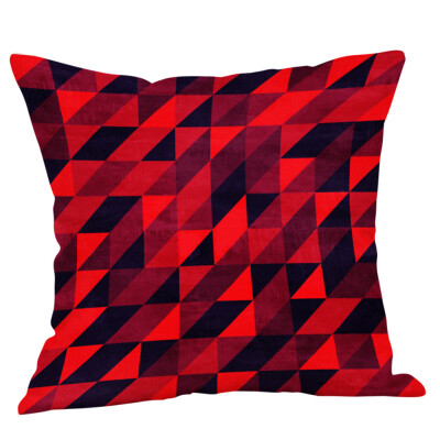 

〖Follure〗Geometric Pillow Case Waist Cushion Cover Sofa Home Decor