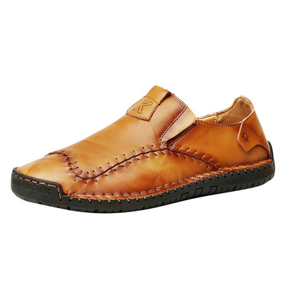

Men Shoes leather Comfortable Men Casual Shoes Mens Large Size 38-48 Handmade Shoes Casual Mens Lazy Shoes Zapatos Hombre