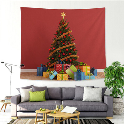 

Toponeto Xmas Art Home Wall Hanging Tapestry Wall Ornamentation Christmas Wall Decor