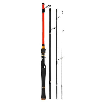 

18m 198m 21m Spinning Casting Fishing Rod 4 Sections High Carbon Rods Fishing Tackle