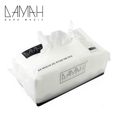 

Korea DAMAH Black Magic Facial Towel Disposable Facial Tissue Paper Facial Towel Facial Towel Facial Towel Removable Facial Towel 72 Pump 1 Bag