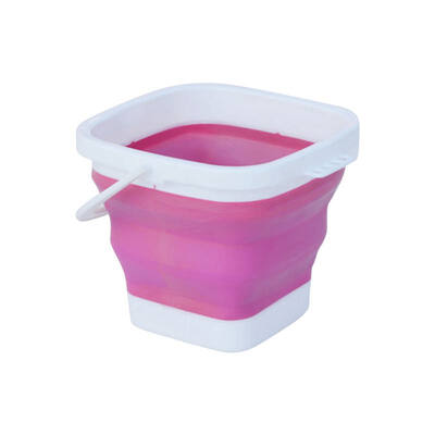 

3L Portable Bucket Silicone Foldable Water Container Outdoor Cleaning Folding Wash Pail for Fishing Camping Car