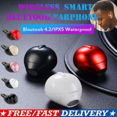 

Mini Single Wireless Bluetooth 42 Earphones Headset Earbuds Stereo Headphones