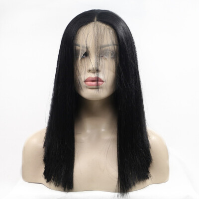 

Amazing Star Lace Frontal Wig Straight Hair Wigs Middle Part Heat Resistant Synthetic Wigs For Fashion Women