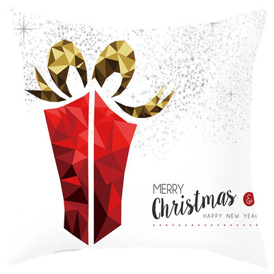 

Tailored Christmas Elk Santa Claus Pillow Case Sofa Car Throw Cushion Covers Home Decor