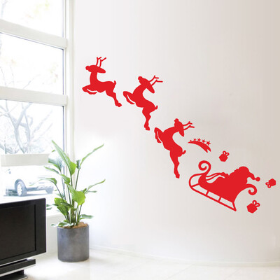 

〖Follure〗Christmas Decoration Decal Window Stickers Home Decor