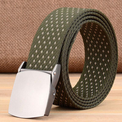 

Tactics belt Arbitrarily adjustment quality canvas Alloy Automatic buckle Men belt outdoor casual Men Military training belt