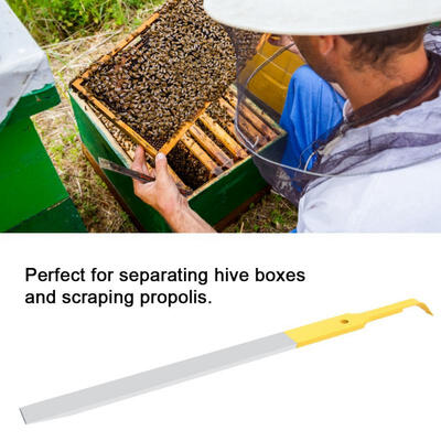

Greensen Stainless Steel Slender Honey Knife Blade Honey Scraper Bee Hive Beekeeping Tool