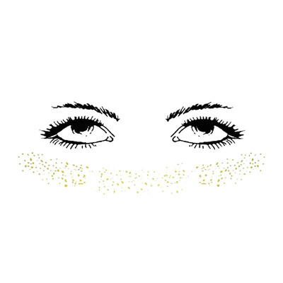 

Siaonvr Halloween Tattoos Makeup Set for Party Costume Women Face Eyes Face