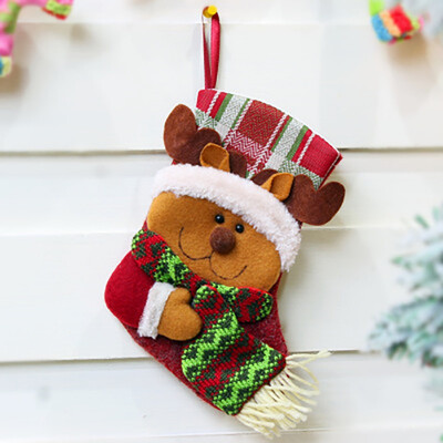 

Christmas Stockings Cute Candy Gift Bag Novelty Santa Claus Christmas Decoration Candy Gift Bag Christmas Gifts 2019