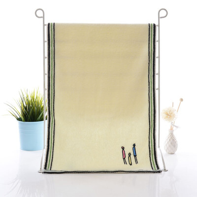 

3PcsLot Face Towel 100 Cotton Super Soft Thick Towel Terry Absorbent Washcloths for Family Members 35x75cm