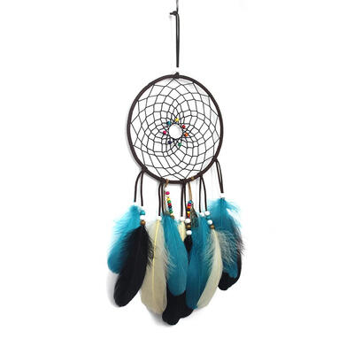

Feathers Beads Craft Dream Catcher Net Handmade Dreamcatcher Home Car Decor