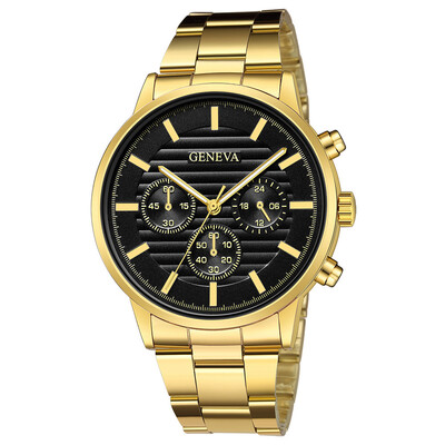 

Gobestart Mens Stainless Steel Quartz Analog Date Wrist Watch Sport Watches Gifts