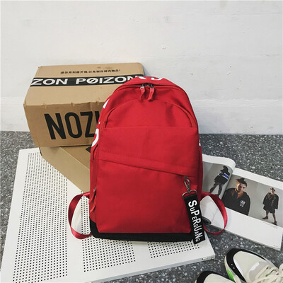 

Ins style schoolbag female Korean version of high school backpack college students in ancient times feel large capacity trendy men