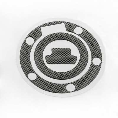 

New Carbon-Look Fuel Gas Cap Cover Pad Sticker For Yamaha YZF R1 R6