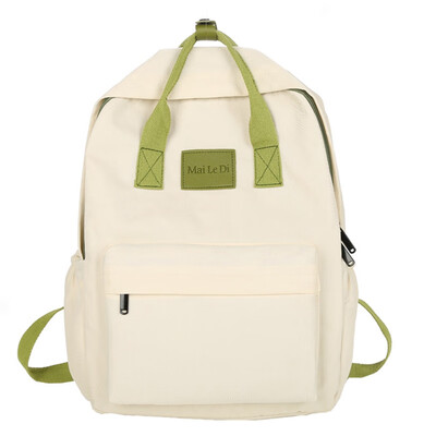 

Solid color bag female ins wind Hyun-a Kim student backpack Korean high school Japanese girls small fresh backpack