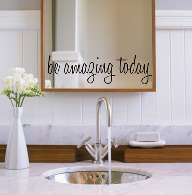 

〖Follure〗Be Amazing Today Wall Sticker Decal Mural DIY Home Decor