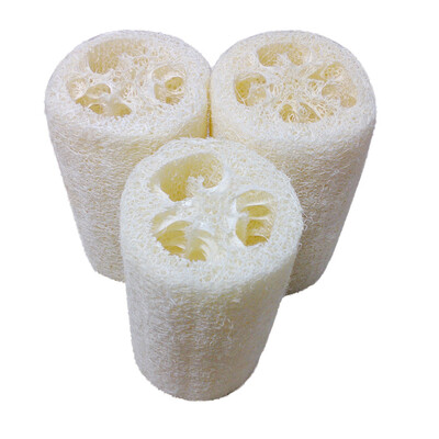 

JPGIF New Natural Loofah Bath Body Shower Sponge Scrubber Pad Hot