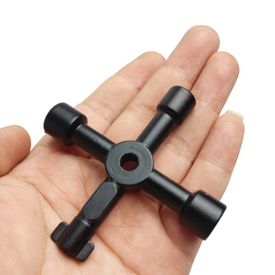 

Siaonvr Multi-Model Universal Cross Key Plumber Electric Meter Cabinets Radiators Wrench