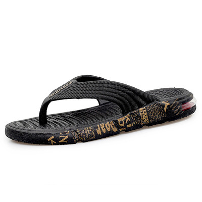 

Hot Selling Fashion Men Summer Stripe Flip Flops Shoes Sandals Male Slipper Flip-flops EVA Mixed Colors Flat with Shoes 2019