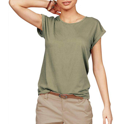 

Starmoon Women Summer Short Sleeve T-Shirt Vest Casual Tunic Shirt Tops Blouse