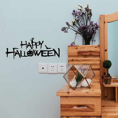

〖Follure〗Halloween Witch Background Decorated Living Room Bedroom Wall Stickers Grim Rea