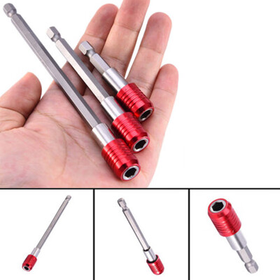 

3pcs Set 14 Hex Shank Magnetic Quick Release Screwdriver Drill Bit Holder