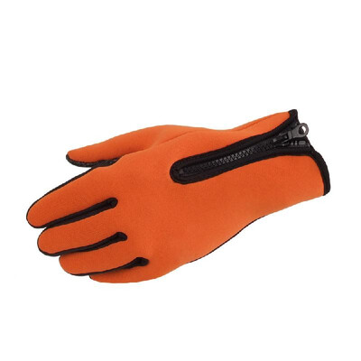 

Snowboard Skiing Riding Cycling Bike Sports Gloves Outdoor Windproof Winter Thermal Warm Touch Screen Silicone Palm Unisex