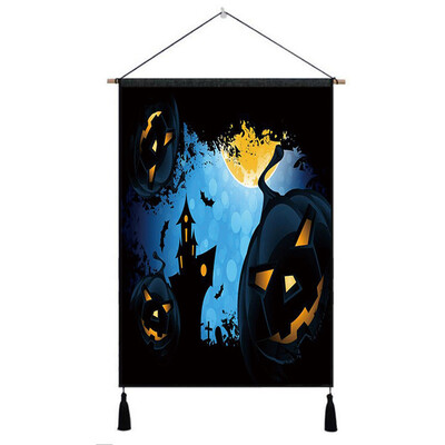 

Toponeto Unframed Hallowmas Oil Painting Print Picture Home Wall Room Wall Hanging