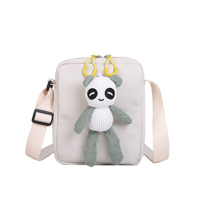 

Cute Baggage Girl Baggage Cartoon Panda One Shoulder Baggage Girl Baggage