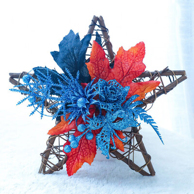 

Siaonvr Hanging Ornament Wooden Thanksgiving Black Pumpkin Star Shape Wall Ornament