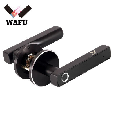 

WAFU Smart Fingerprint Lock Keyless Entry Door Lock Rechargeable Cordless Security Lock Zinc Alloy Lever Door Lock Suitable for Le