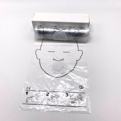 

36PcsRoll CPR Resuscitator Mask CPR Face Shield Roll Disposable For CPR Training First Aid Rescue Kit