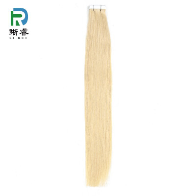 

Chinese straight hair bundles human Tape in Hair Extensions 613 blond color 25gpiece 20pcs 50G