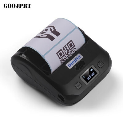 

GOOJPRT LM301 Multi-functional Thermal Label Printer 80mm Width Print Paper Roll USB BT Interface Portable Label Maker Mobile Prin