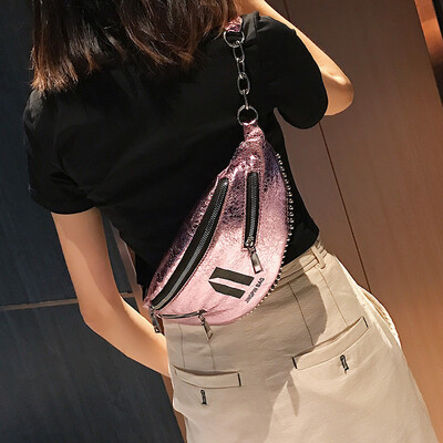 

Sen small bag female 2019 new chest bag womens diagonal fashion mini tide running bag sports ladies pocket