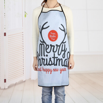 

Tailored Christmas Decoration Waterproof Apron kitchen Apron Christmas Dinner Party apro