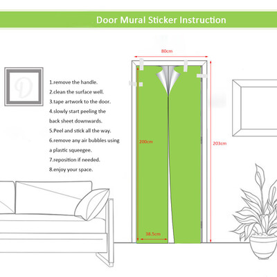 

Gobestart 3D Wall Sticker Decal Art Decor Vinyl Removable Mural Poster Scene Window Door