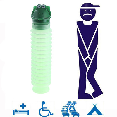 

〖Follure〗Portable Cartoon Toy Urinal Camping Travel Car Urination Pee Toilet Urine Bucket