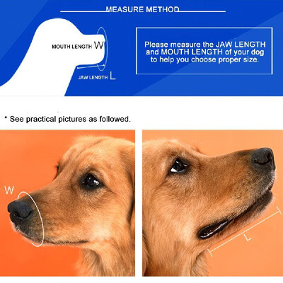 

Dog Muzzle Soft Silicone Plastic Adjustable Basket Prevent Biting Chewing Barking for Dogs
