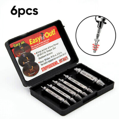 

Damaged Screw Extractor Speed Out Drill Bits Power Tools Broken Bolt Remover Hot