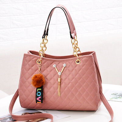 

2019 summer new PU leather fashion trendy handbag elegant shoulder diagonal bag casual handbag