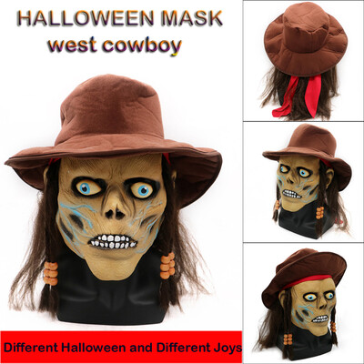 

Siaonvr Halloween Cosplay West Cowboy Mask Costume For Adults Party Decoration Props