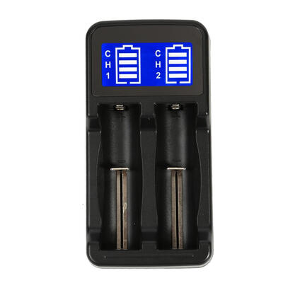 

Smart 18650 Rechargeable Battery Dual USB LCD Charger Dock for E-Cigarette