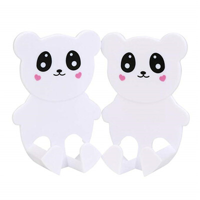 

Toponeto Cartoon Plug Holder Storage Rack Hook Kitchen Decoration Cute